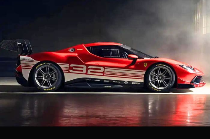 Ferrari unveils 296 Challenge V6 customer racecar